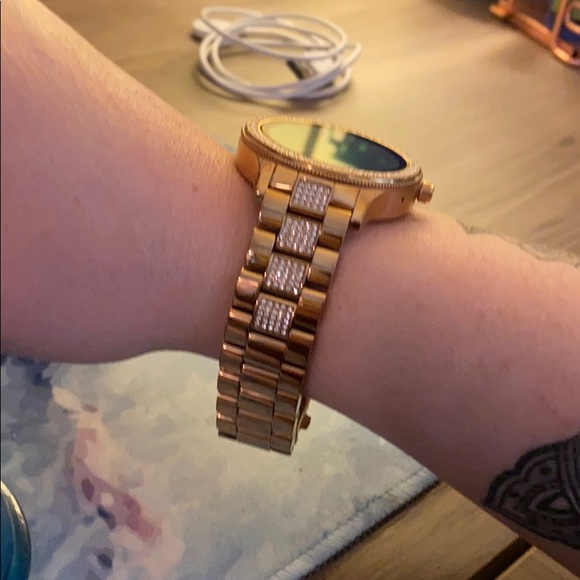 Fossil Q Venture Rose Gold SmartWatch DW5A - Picture 7 of 7